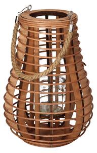 Vela rattan lámpás 33 cm natúr