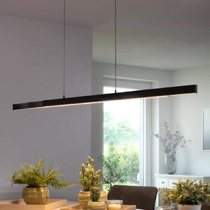 Q-Smart-Home Paul Neuhaus Q-ARIAN LED függő lámpa, antracit, dimmelhető, Fekete, Nappali / Étkező, fém, Modern
