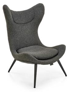 Fotel Houston 1359, Kárpit, 106x77x80cm, Fekete, Antracit