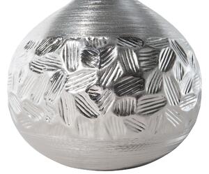 Ezüstszínű porcelán asztali lámpa 43 cm YAKIMA