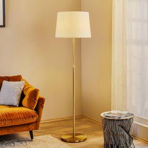 Trio Lighting Állítható magasságú állólámpa Lyon húzókapcsolóval, Sárgaréz / arany, Nappali / Étkező, fém, Modern
