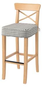 Ülőpárna Ikea Ingolf bárszékhez termék színe szürke szövet mintás
