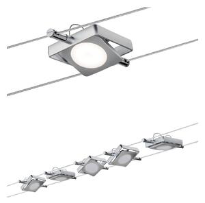 Paulmann LED-kötélkészlet ötágú króm 230 V/12 V DC