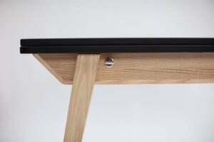 ENVELOPE Hosszabbítható étkezőasztal 90x65cm Pearl szürke