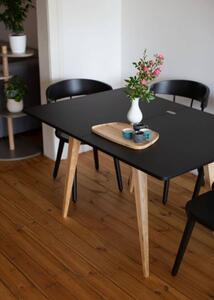 ENVELOPE Hosszabbítható étkezőasztal 90x65cm Pearl szürke
