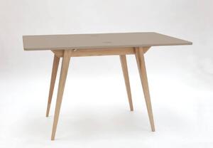 ENVELOPE Hosszabbítható étkezőasztal 90x65cm bézs