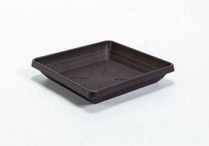 Plastia virágcserép Lótusz 60 x 60, csokoládé