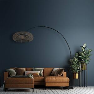 Steinhauer Íves állólámpa Sparkled Light fekete, Fekete, Nappali / Étkező, fém, Skandináv