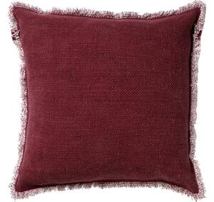 Dekoratív párnahuzat BURTO MERLOT 45x45 cm, bordó