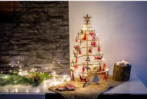 Mini fa dekorációs karácsonyfa, magasság 42 cm - Spira