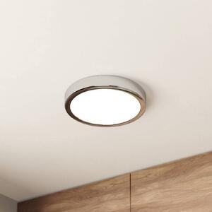 LED mennyezeti lámpa Fueva 5 IP44 3000K króm Ø21cm