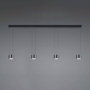 BANKAMP Impulse Flex LED függő lámpa 4 izzó fekete