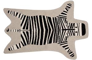 Bézs szövet szőnyeg Quax Zebra 97 x 132 cm