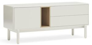 Krémszínű TV-állvány 140x56x40 cm Corvo – Teulat