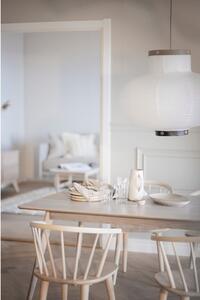 Bővíthető étkezőasztal tölgyfa dekoros asztallappal 190x90 cm Yumi - Rowico