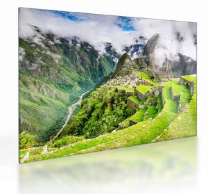 Üveg kép - Machu Picchu (70x50 cm)