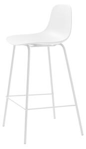 Fehér műanyag bárszék 92,5 cm Whitby – Unique Furniture