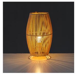 Natúr színű bambusz asztali lámpa bambusz búrával (magasság 29 cm) Natural Way – Casa Selección