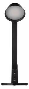 Fekete LED szabályozható asztali lámpa (magasság 39 cm) Simon – EMOS
