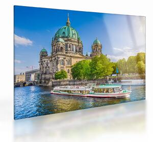 Üveg kép - Berlini székesegyház (70x50 cm)