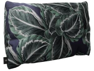 CXL by Christian Lacroix Zöld és kék bársony párna CXL Jungle 52 x 28 cm motívummal