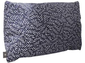 CXL by Christian Lacroix Kék-fehér bársony párna CXL Navy 50 x 28 cm motívummal