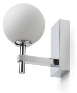 PEGGY fali lámpa króm/opál üveg 230V LED G9 6W IP44