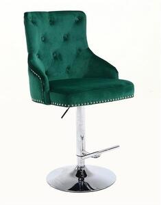 HR654W Sötétzöld modern szék