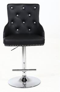 HR654CW Fekete modern szék