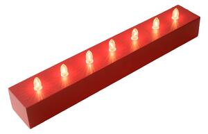 VELAS elektromos fa gyertyatartó, piros