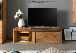 TV tábla Wild Oak / Turkey Oak 150x48x50 természetes olajozott NEW AMSTERDAM #01