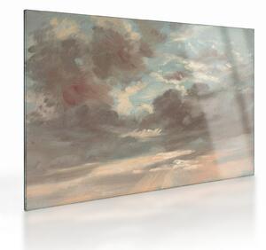 Üveg kép - John Constable, Cloud Study Stormy Sunset, reprodukciók (70x50 cm)