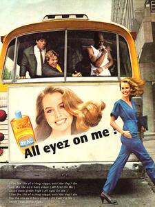 Művészi plakát All eyez on me, Ads Libitum / David Redon, (30 x 40 cm)