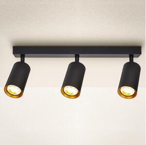 Brilagi Brilagi - Spotlámpa SELE 3xGU10/30W/230V fekete/arany BG0631