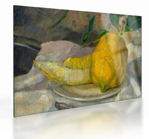 Üveg kép - French 19th Century, Melon and Lemon, reprodukciók (70x50 cm)