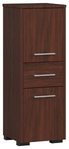 Fürdőszobaszekrény Fulgor 2D 1SZ (wenge). Akció -23%