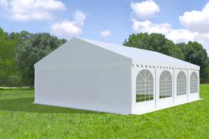 Party sátor 6x8 m Max 2 m - tűzálló szín fehér