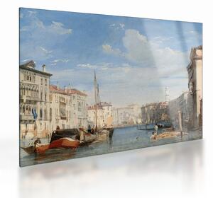 Üveg kép - Richard Parkes Bonington, The Grand Canal, reprodukciók (70x50 cm)