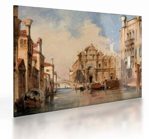 Üveg kép - Jules-Romain Joyant, The Scuola di San Marco, Venice, reprodukciók (70x50 cm)