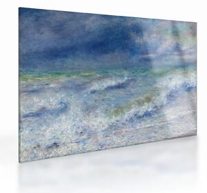 Üveg kép - Pierre-Auguste Renoir, Seascape, reprodukciók (70x50 cm)