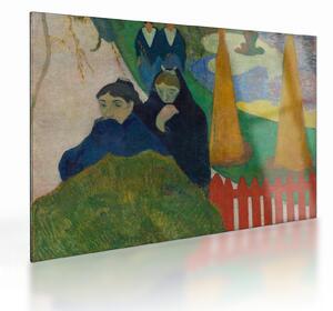 Üveg kép - Paul Gauguin, Arlésiennes (Mistral) , reprodukciók (70x50 cm)