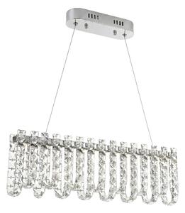LED kristály függőlámpa SWE073-CP 60cm Chrome