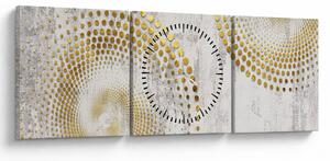 Kép - Beton design (órával) (90x30 cm)