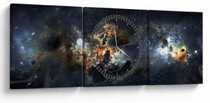 Kép - Az Univerzum a Nebulával (órával) (90x30 cm)