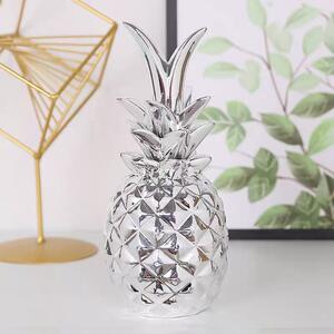 Ananász alakú dekoráció - Ezüst