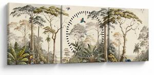 Kép - Amazonas esőerdő (órával) (90x30 cm)