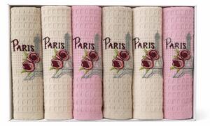 Konyhai törülköző Paris 6 db-os szett