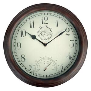 Time kültéri falióra hőmérővel - Esschert Design