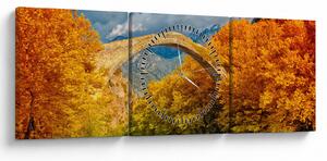 Kép - Konitsa híd (órával) (90x30 cm)