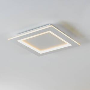EGLO connect LED mennyezeti lámpa Padrogiano-Z 1 lámpa, 45 x cm, dimmelhető, Fehér / opál, Nappali / Étkező, fém, Modern